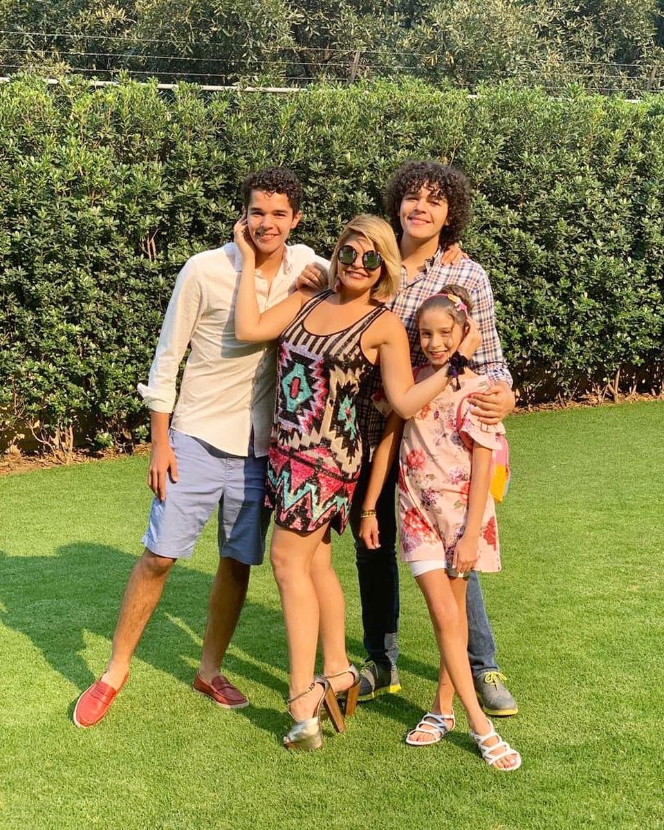 Itatí Cantoral publica, por primera vez, una foto junto a la novia de uno de sus hijos