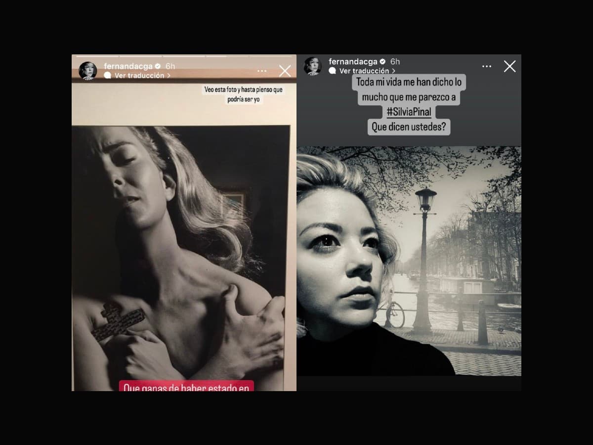 Fernanda Castillo exhibe parecido físico con Silvia Pinal