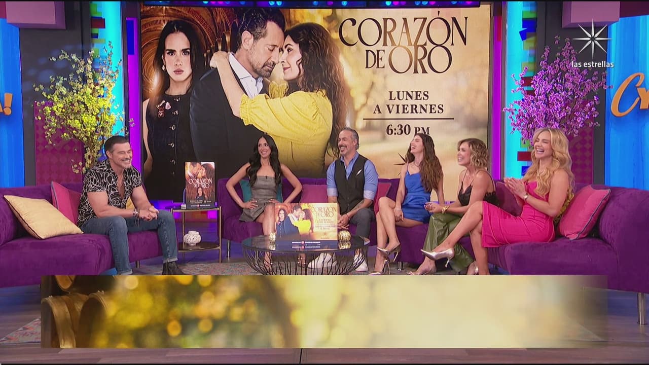 'Víctor' de 'Corazón de Oro' es pareja de querida conductora de 'Cuéntamelo Ya!': así fue su encuentro en el programa