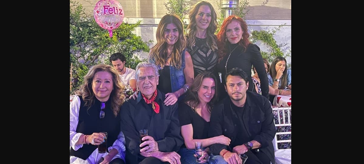 Verónica del Castillo reveló que su papá Eric del Castillo está muy contento con la relación que su hija Kate del Castillo tiene con el fotógrafo Édgar Bahena