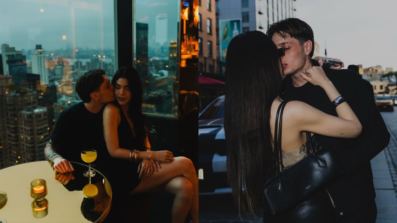 Kenia Os y Peso Pluma presumen su romance en Instagram