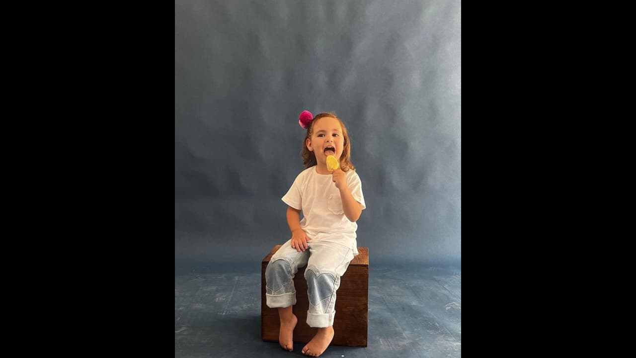 Amelia es la hija menor de Tania Rincón