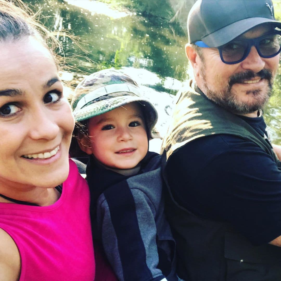 Ademas de ser el primogénito de la actriz, Lucca convirtió en abuelo a Arturo Peniche el 12 de febrero de 2016.