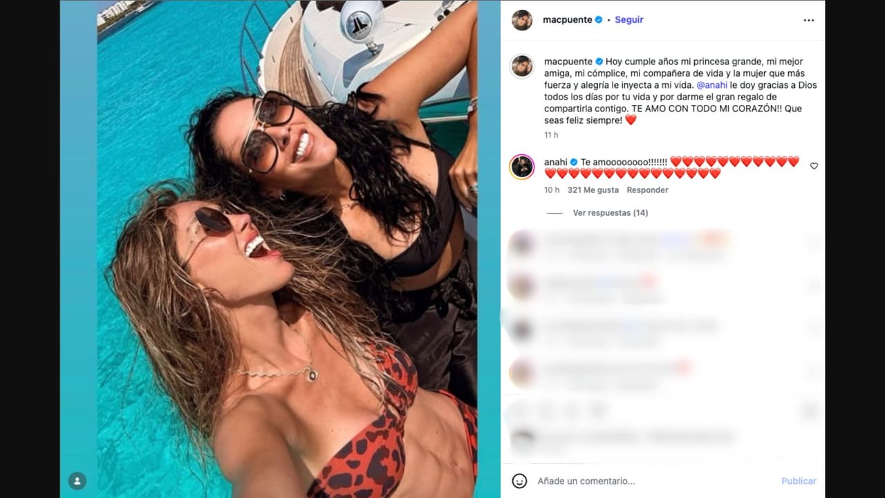 Marichelo acude a la celebración de cumpleaños de su hermana Anahí
