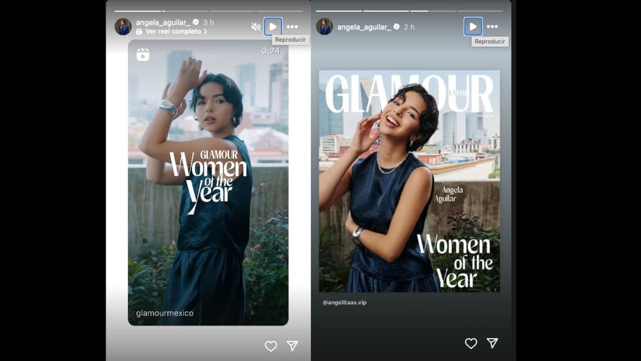 Ángela Aguilar se encuentra en la lista de 'Las mujeres del año 2024' por la revista Glamour México y Latinoamérica