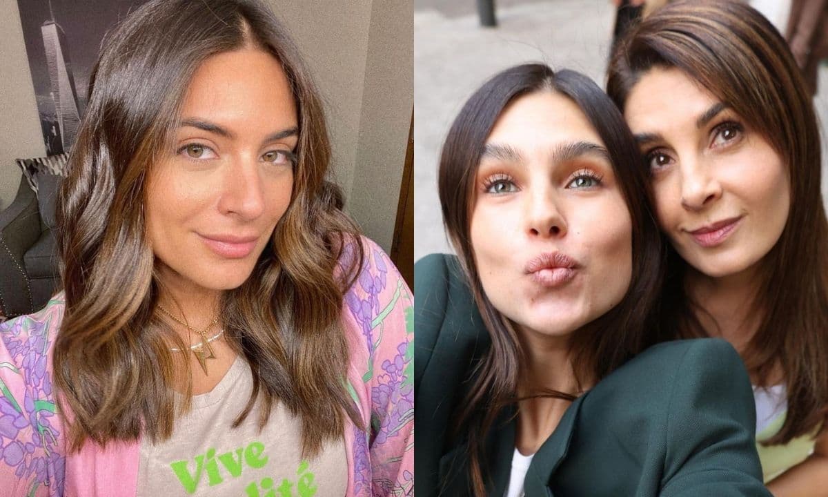 La actriz acompañó sus palabras con una foto junto a la joven