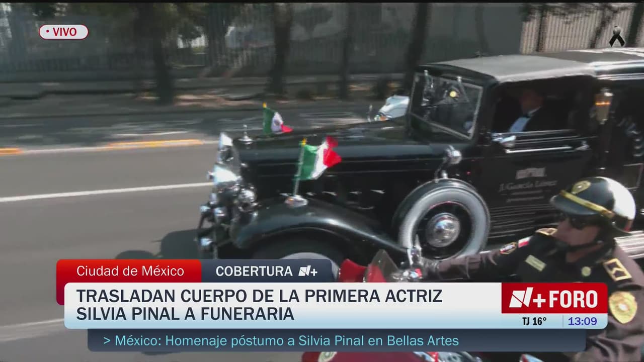 Termina homenaje de Silvia Pinal en Bellas Artes