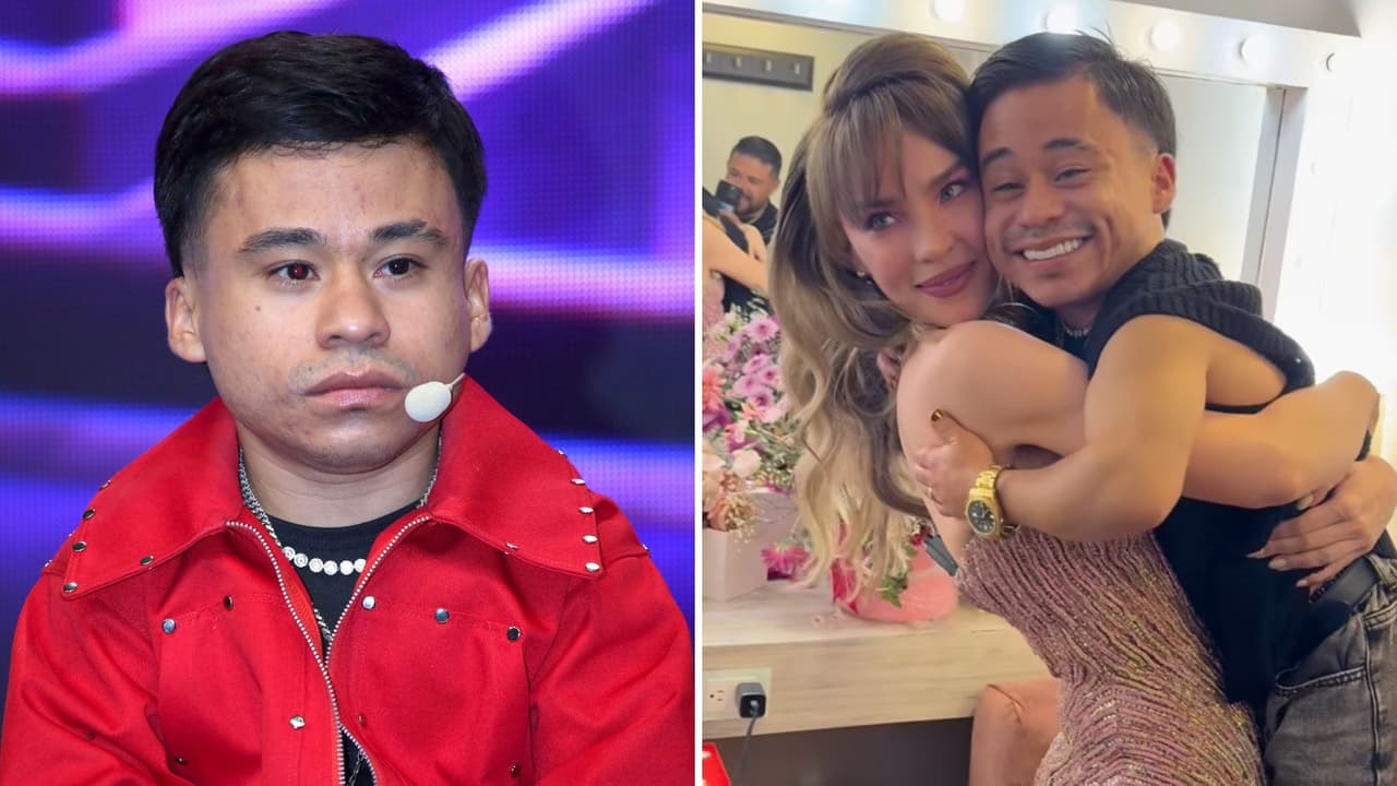 Abelito dice la verdad sobre qué le dijo Belinda antes de cargarlo y si su novia se molestó tras el encuentro con la cantante