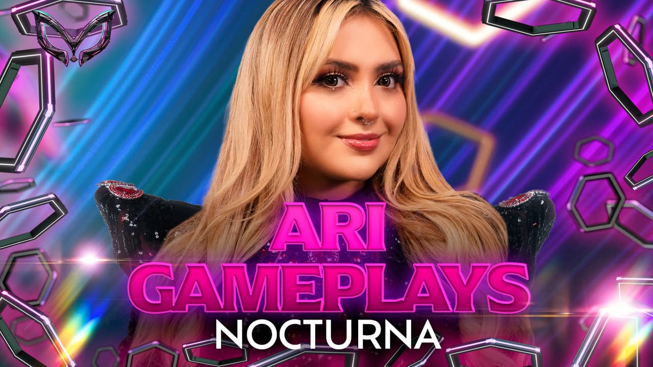 ¿Quién es Ari GamePlays, quien dio vida a Nocturna en ¿Quién es La Máscara? 2025?