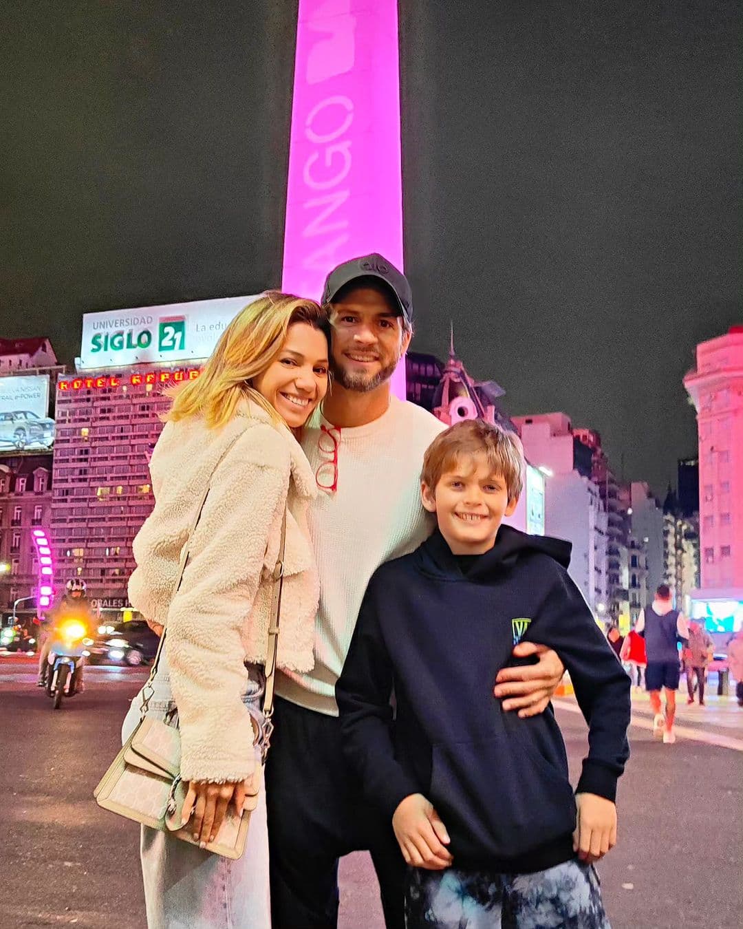 Horacio Pancheri y su hijo