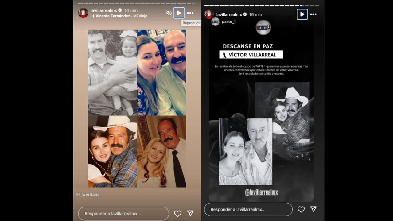 Fans, comunicadores y personalidades del mundo artístico lamentan la muerte del padre de Alicia Villarreal