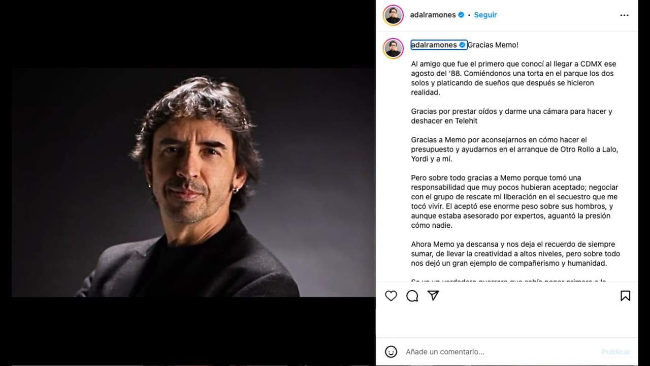 Adal Ramones recuerda a Memo del Bosque