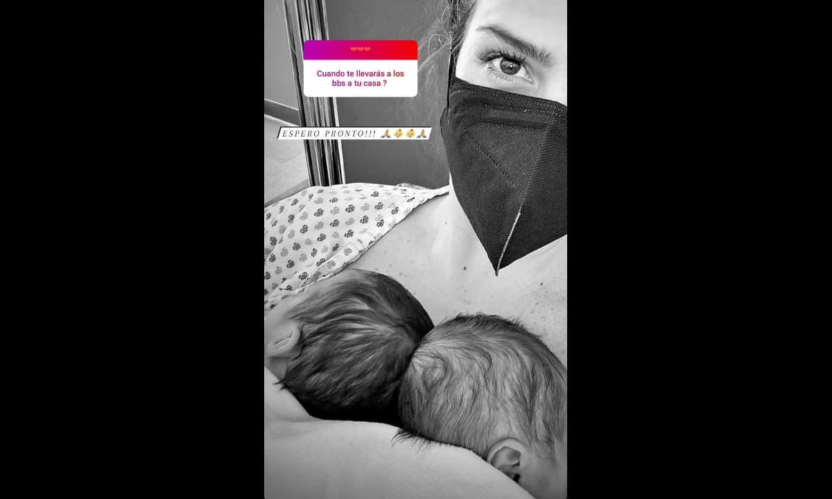 La actriz recibió miles de mensajes por su foto con Clío y Billy