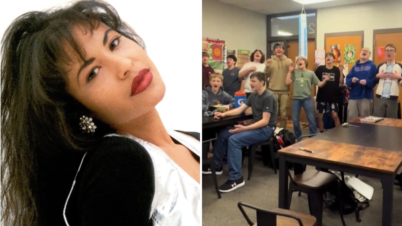 Maestra usa Como la flor de Selena para enseñar español: alumnos cantan y bailan como latinos