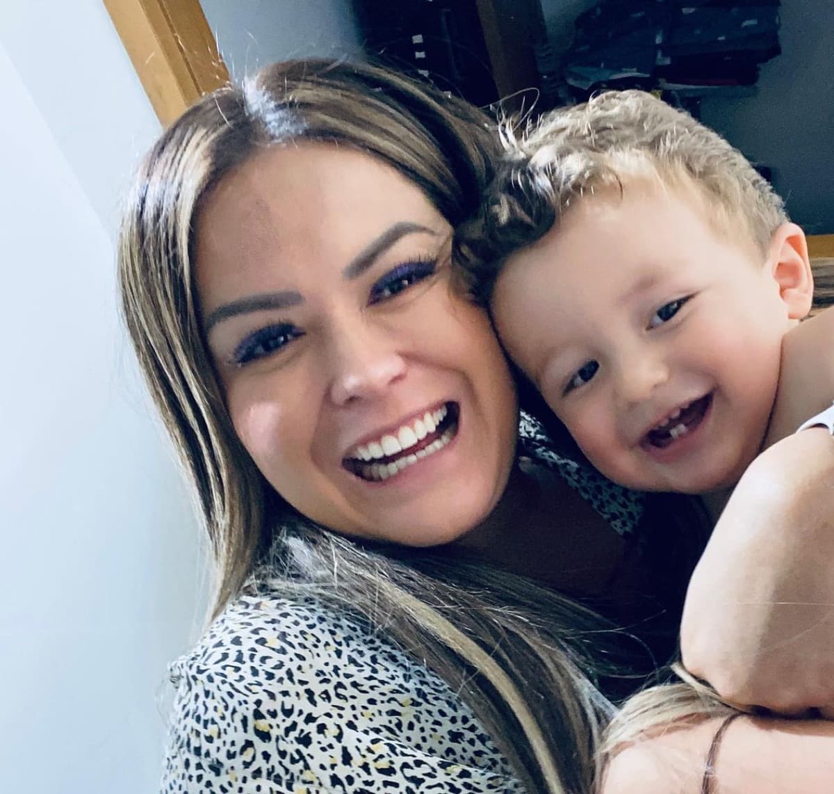 La actriz detalló lo preocupada que está por la interveción de su hijo Lucca