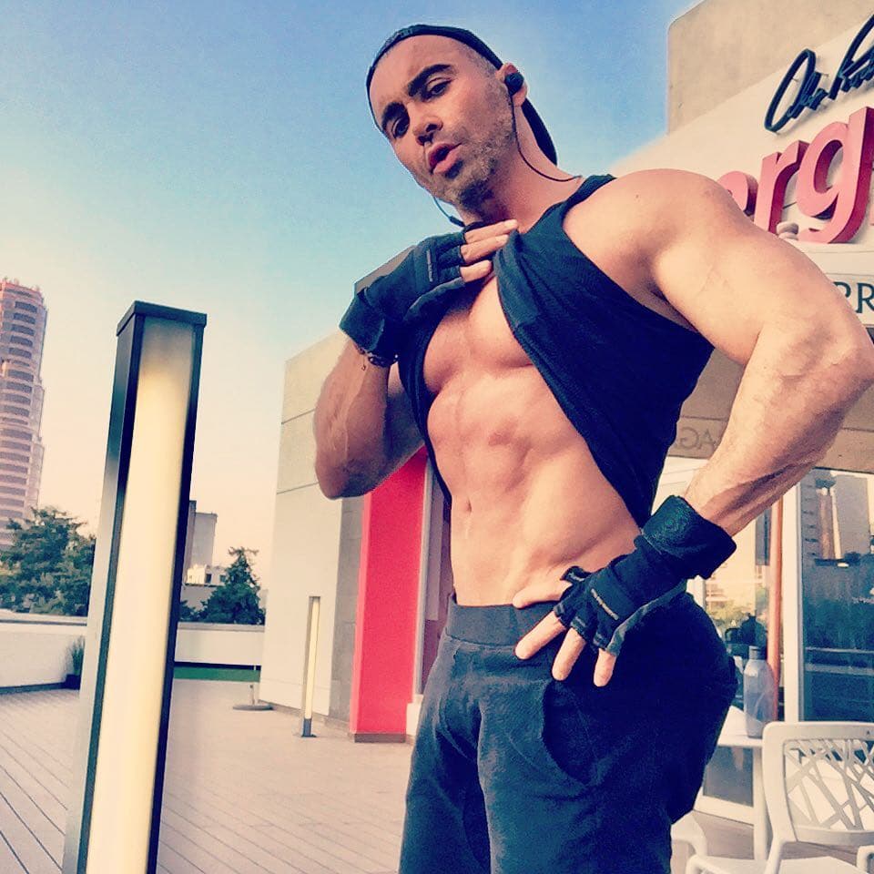 Diego Di Marco. Le pone el toque fitness a 'Hoy'.