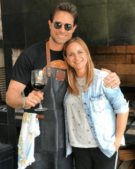Incluso, algunas de sus fotografías juntos son de cuando su hermana lo vino a visitar a México, país en el que Rulli vive desde hace más de 20 años.