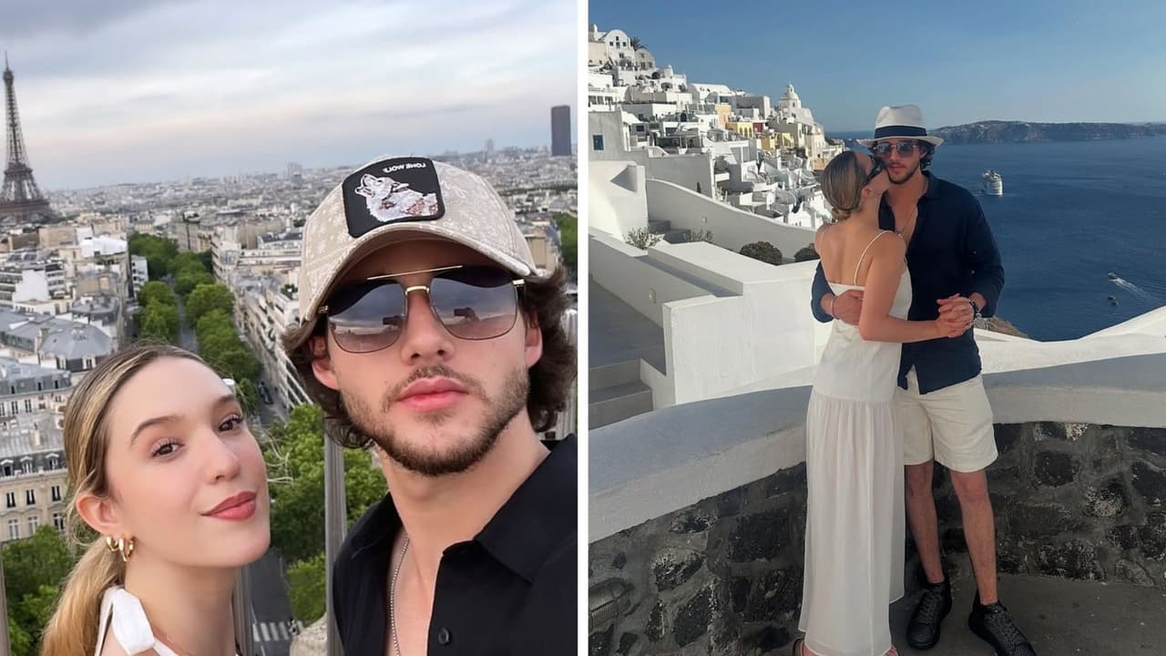 Mía Rubín recordó algunos viajes que ha hecho con su novio