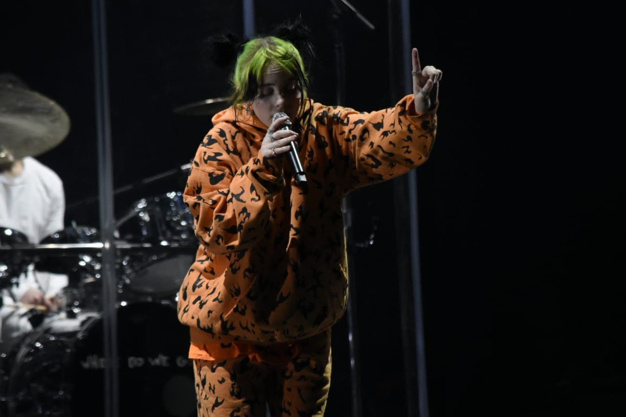 Billie Eilish ama tanto a México que grabó un video en vivo en el Corona Capital