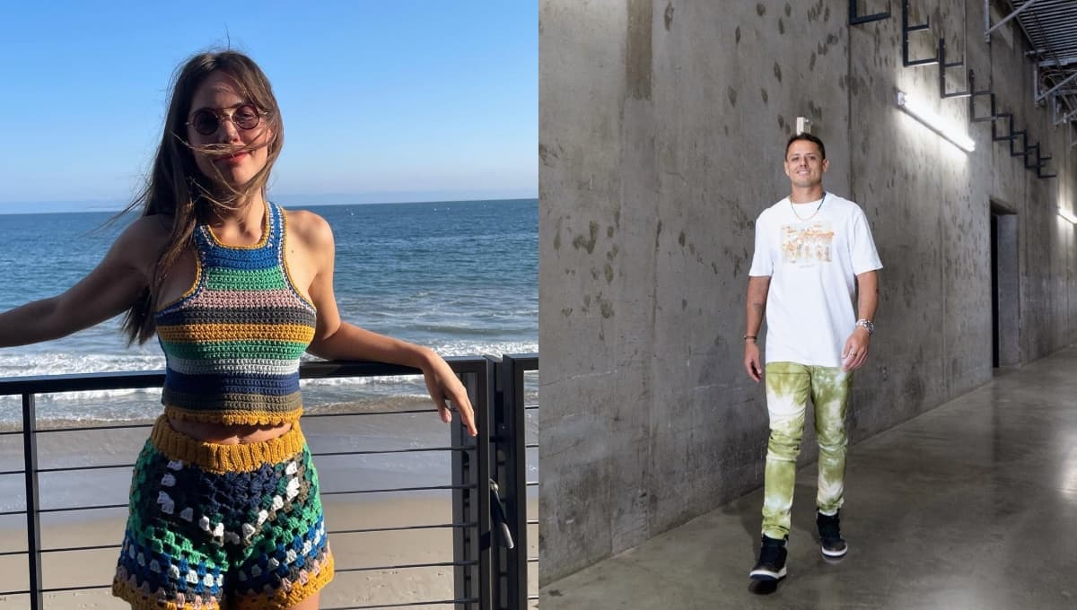 Camila Sodi y Javier Hernández