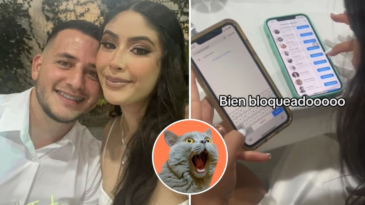 Novio descubre que lo tenían bloqueado de Instagram en pleno día de su boda: así reaccionó