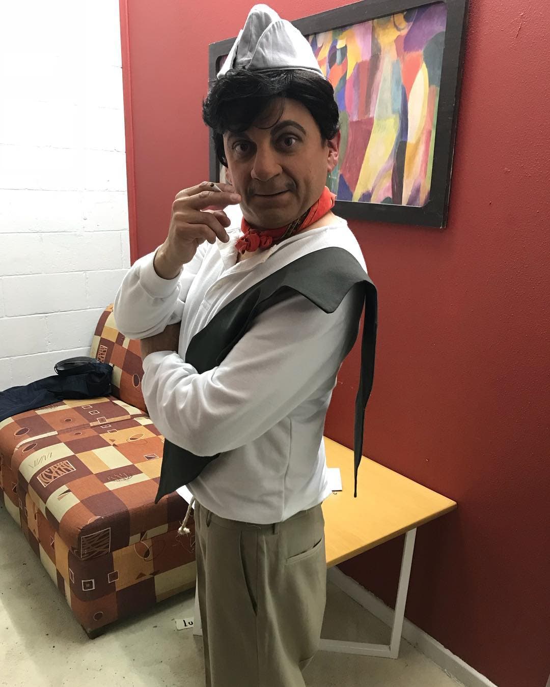Su gran talento para imitar lo llevó a realizar múltiples personajes en el programa ‘La Parodia’.
