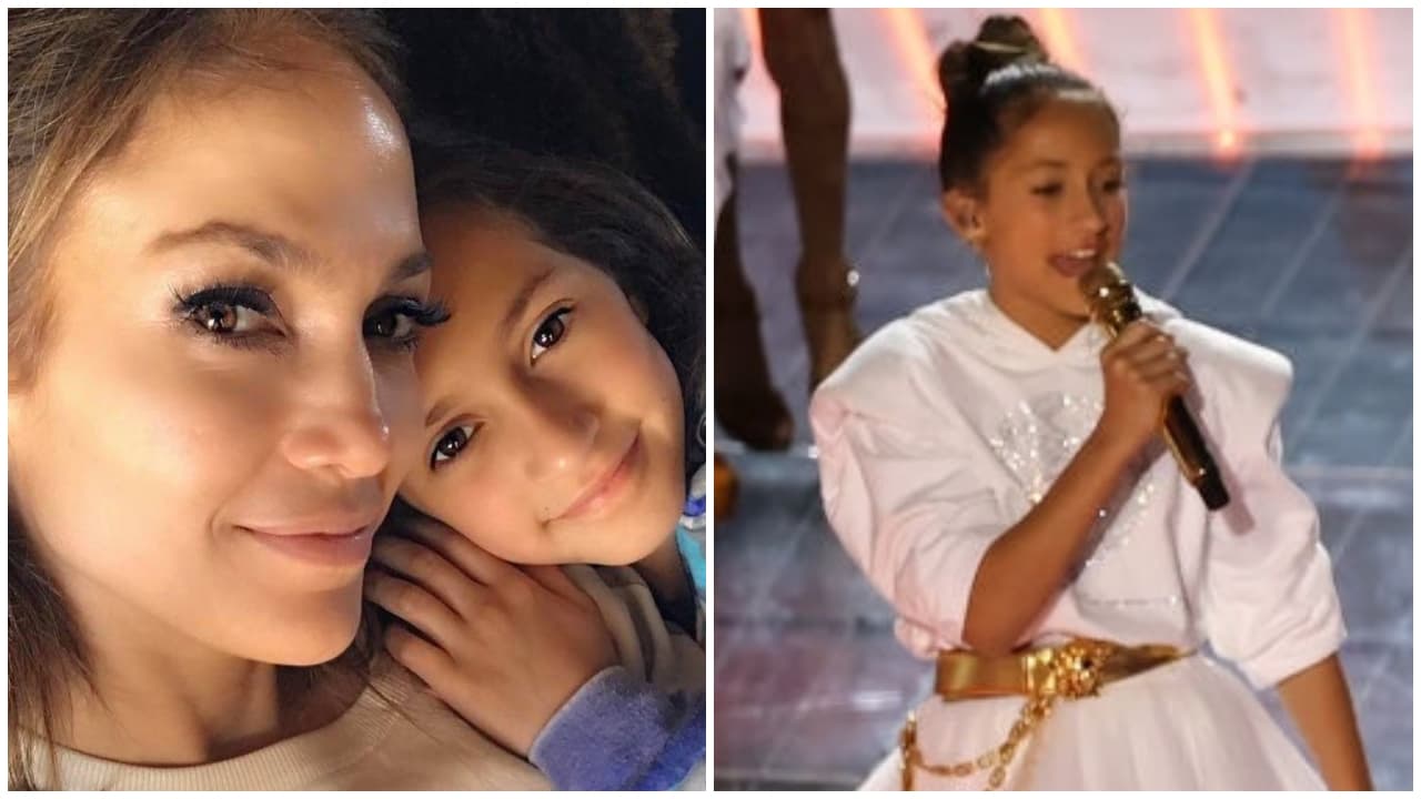 Emme, la hija de JLo, es captada de la mano de un misterioso y joven galán: fotos