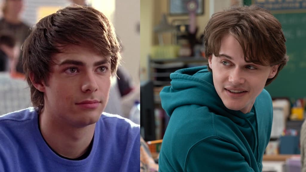 Jonathan Bennett y Christopher Briney interpretaron a Aaron Samuels en 'Chicas Pesadas'.
