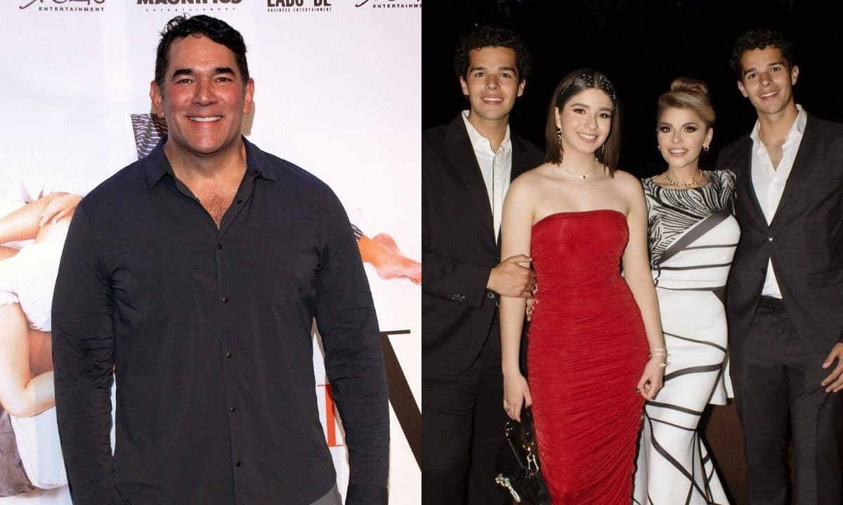 ¿Eduardo Santamarina ayuda al hijo de Itatí Cantoral a "cuidarse" con su novia?