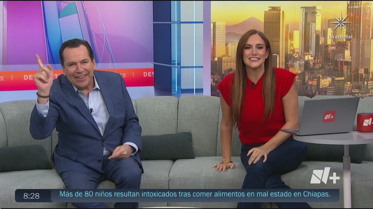 Danielle Dithurbide deja noticiero de Televisa: en vivo, pide disculpas y revela motivo, Lalo Salazar reacciona