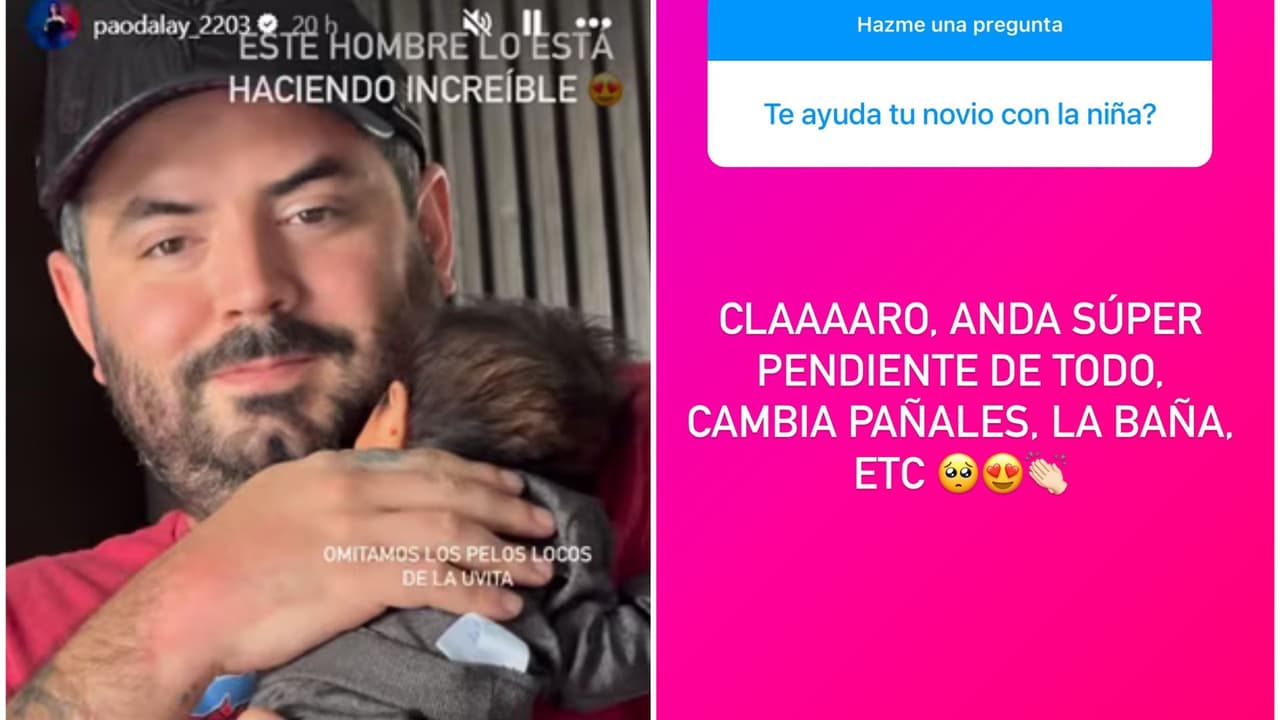 José eduardo posa con su hija Tessa