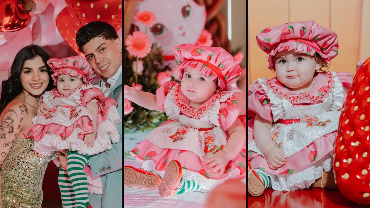 Karely Ruiz celebra el primer cumpleaños de su hija con gran fiesta