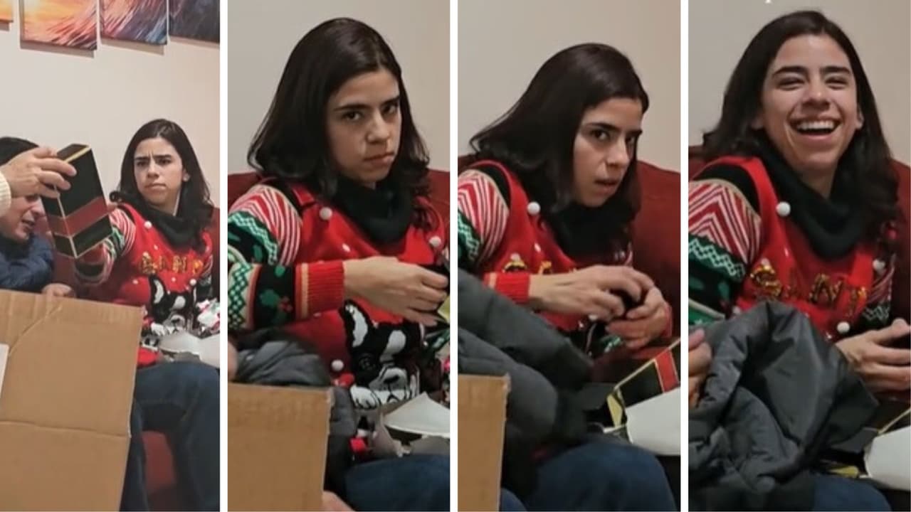 La manera de reaccionar le hizo ganar críticas en redes a la chica