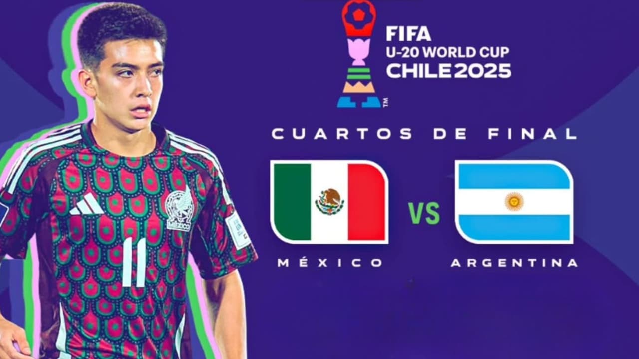México vs. Argentina: ¿Dónde y a qué hora ver el partido del Mundial Sub-20?