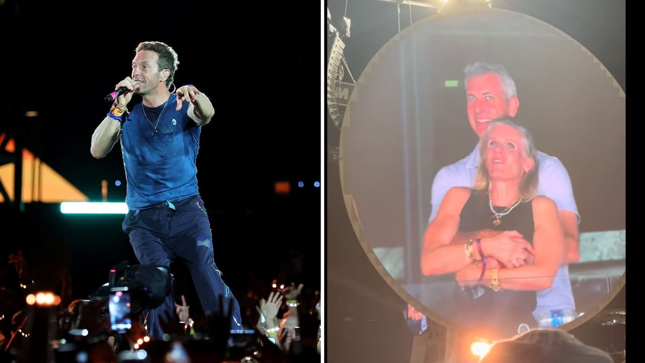 Chris Martin expone supuesta infidelidad en pleno concierto de Coldplay: Esto se sabe