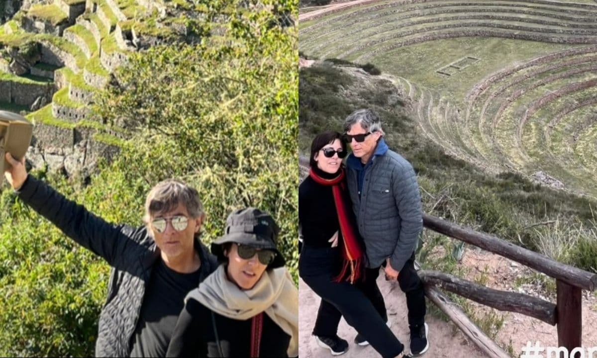 La actriz dejó ver lo bien que la pasaron en Cusco