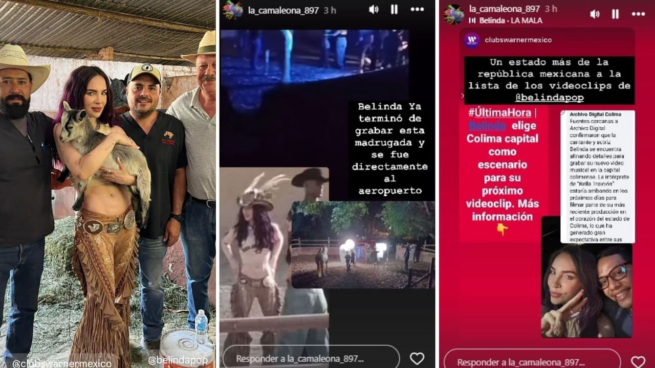 Belinda cambia de look y la comparan con Ángela Aguilar.