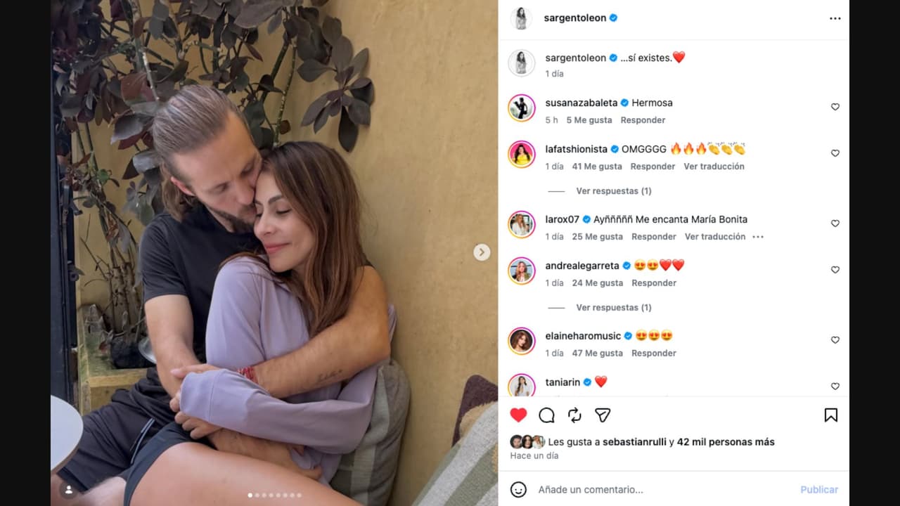 Tras revelar que le había dado otra oportunidad al amor, María León aparece en redes con su novio