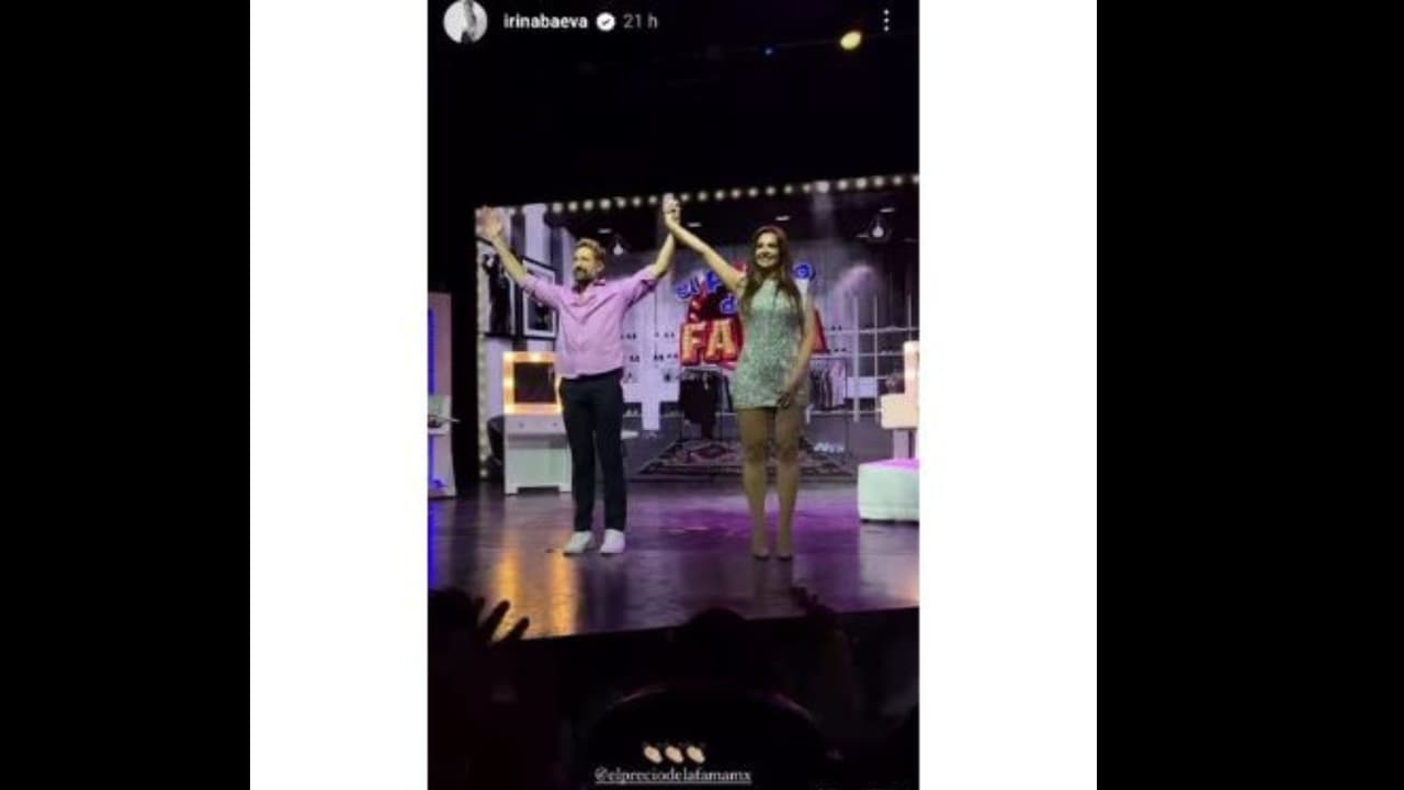 Irina Baeva presume, en Instagram, que asistió a la obra de Gabriel Soto