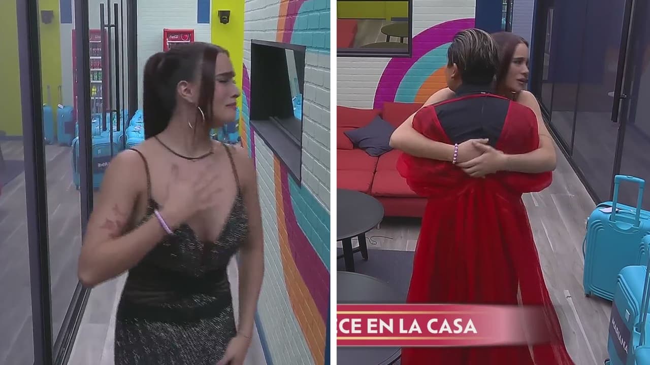 Gala y Ricardo fueron los primeros en regresar a la casa