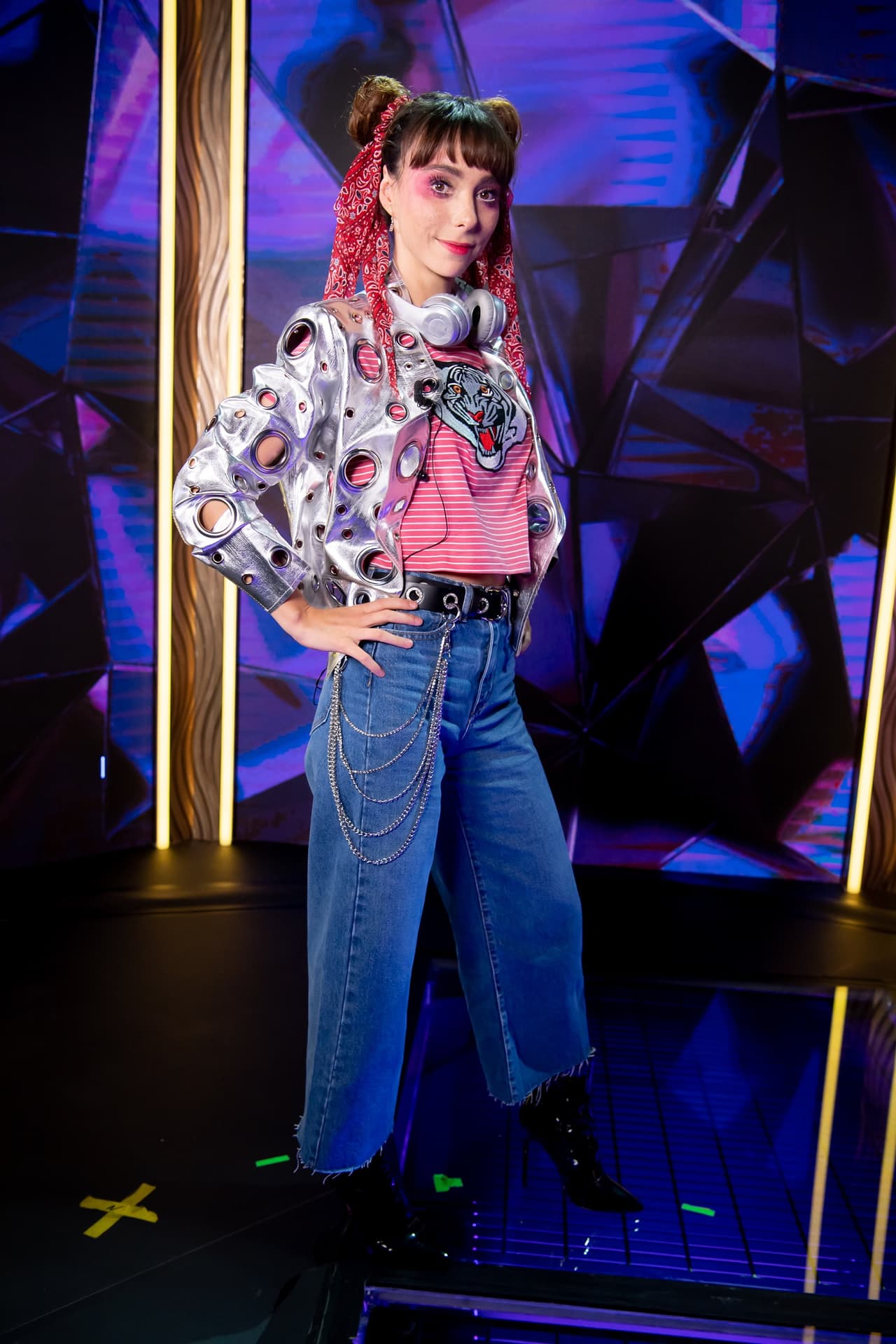 Natalia Téllez le roba el look a Elefante