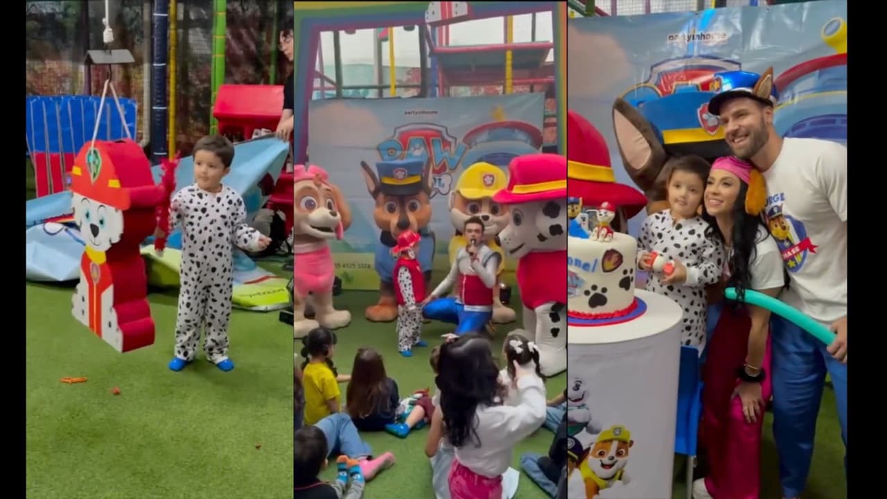 Ferka festeja el cumpleaños de su hijo Leonel con fiesta temática