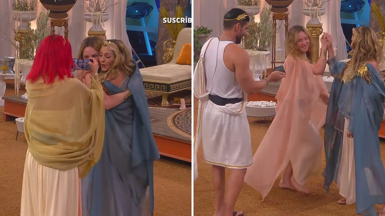 Mariana y Gema en la fiesta de La Casa de los Famosos México 2026.