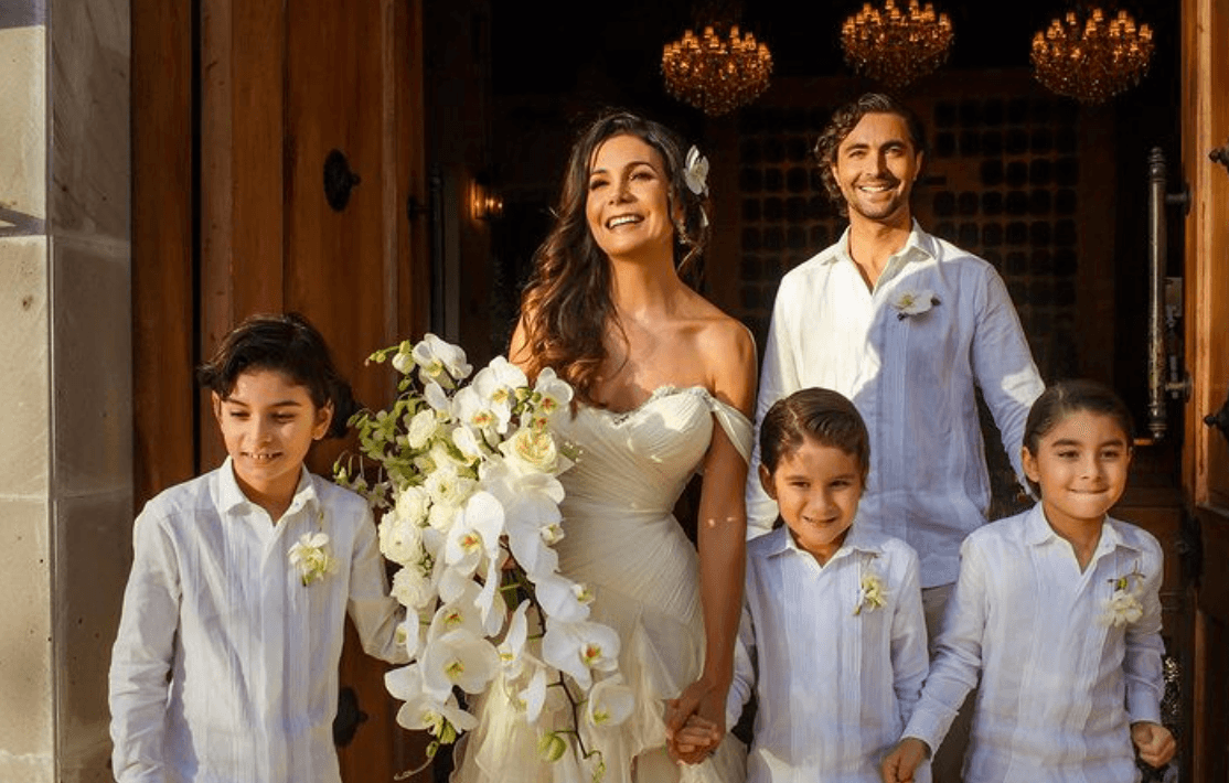Paty Manterola muestra fotos inéditas de su boda tras renovar sus votos: “Igualito que hace 10 años”