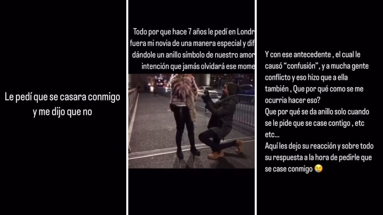 Jenny García recibe propuesta de matrimonio y dijo que "no".