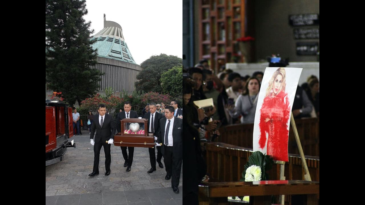Cumpliendo la voluntad de su madre, los restos de Dulce llegaron en una urna a la Basílica de Guadalupe en la Ciudad de México en diciembre de 2024