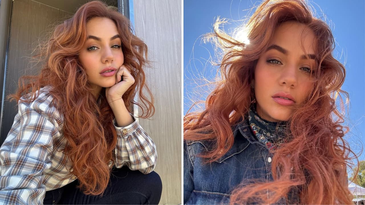 Ela Velden en las grabaciones de 'Mi rival'