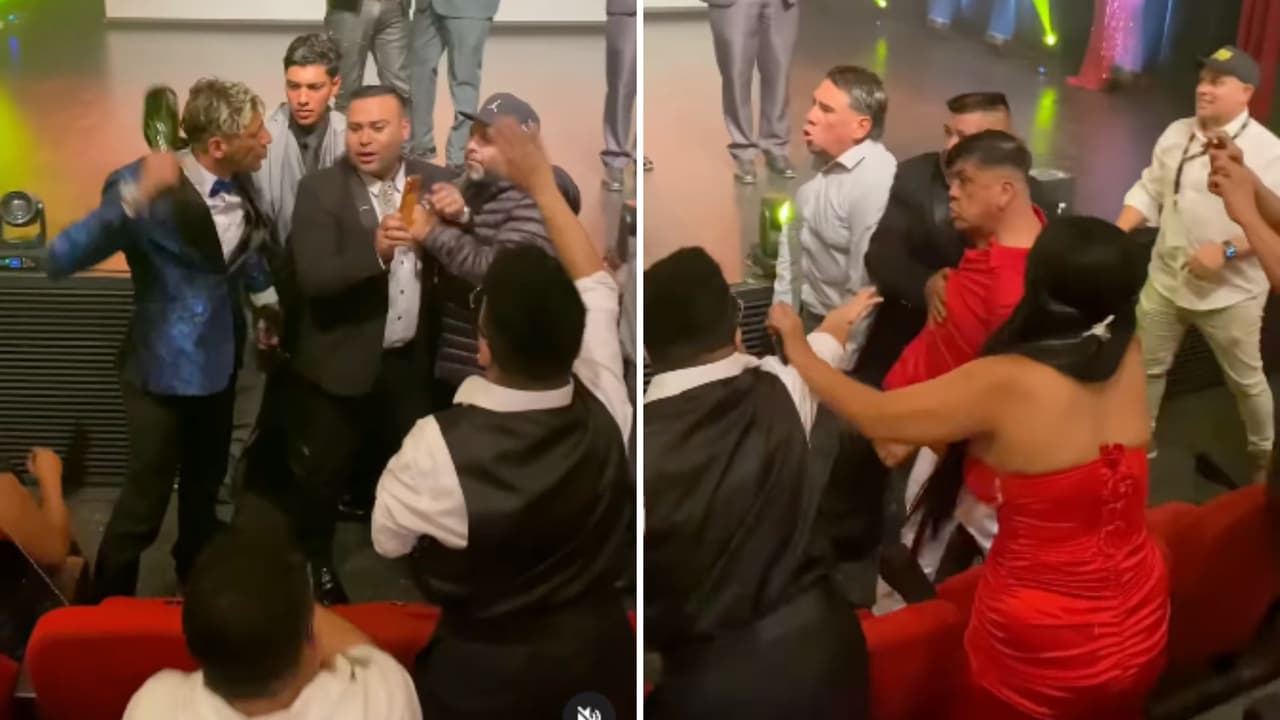 Influencers se pelean durante fiesta de gala y se hacen virales: Esto ocurrió