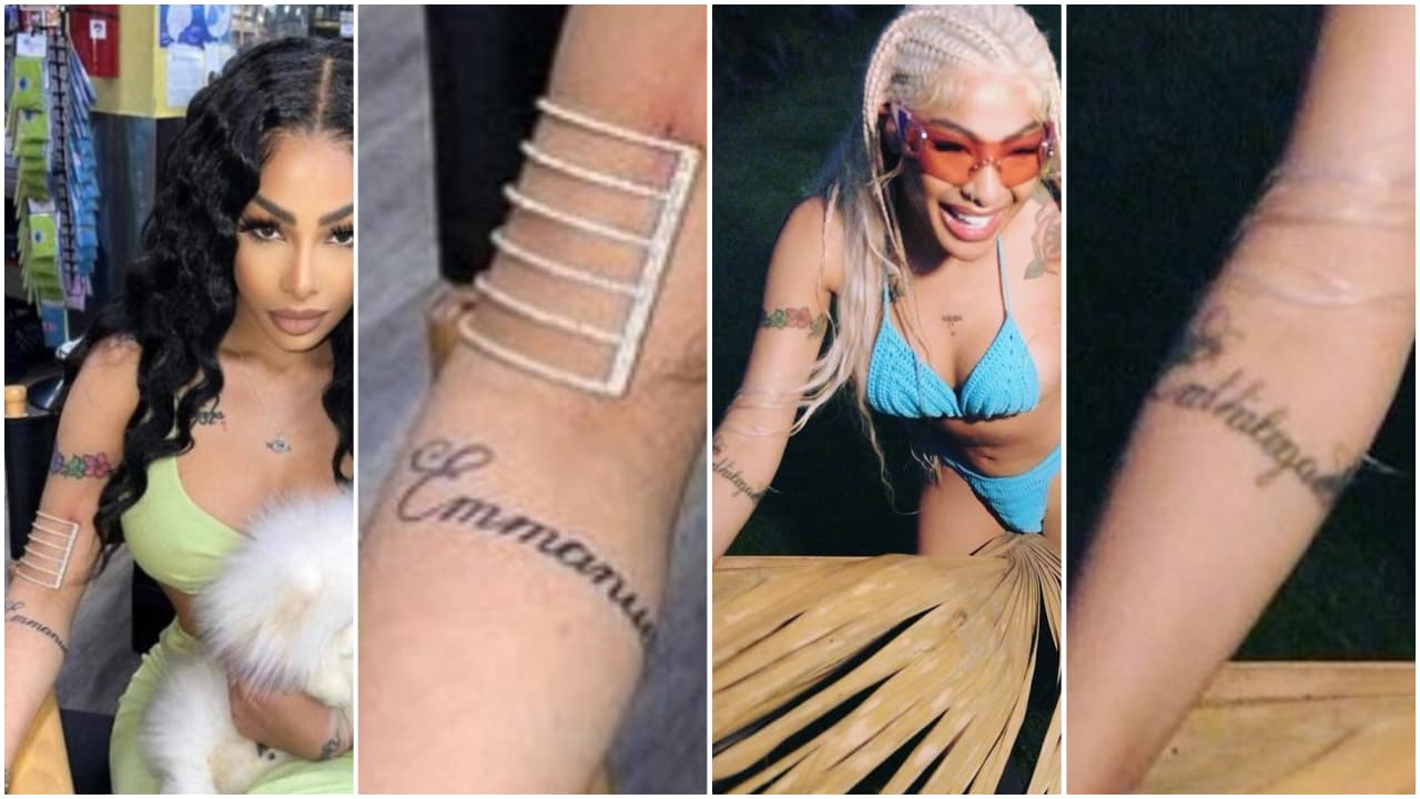 Yailin transformó el tatuaje que se hizo en honor a Anuel