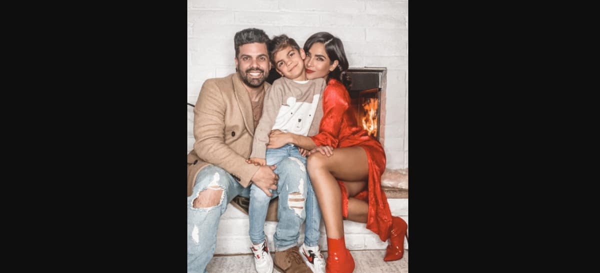 Alejandra Espinoza sostiene una relación desde 2011 con Aníbal Marrero, con quien procreó a su único hijo Aiden Matteo.